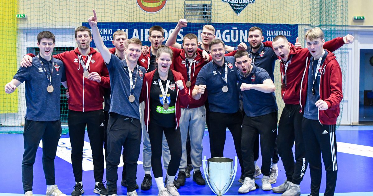 Hard-Fought Victory Earns TENAX Dobele Baltic Handball League Bronze