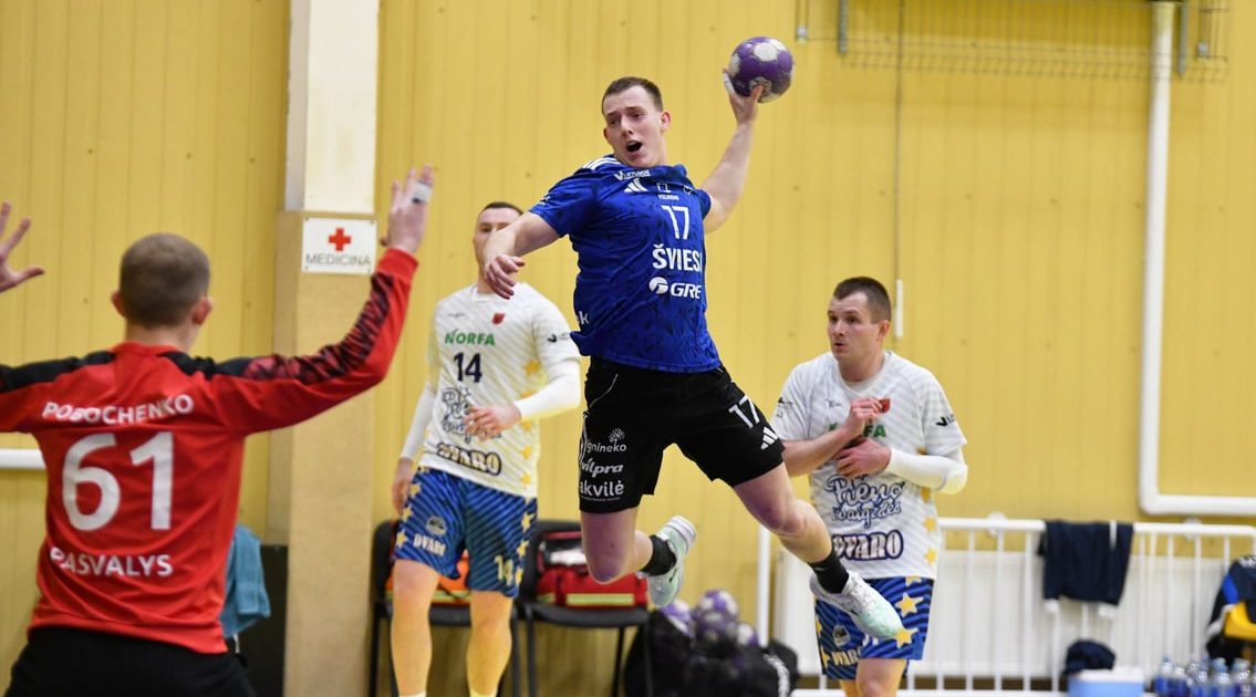 VHC Šviesa Dominates Second Half to Claim 34:23 Victory