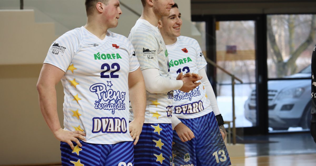 Pasvalio Pieno žvaigždės – ZRHK TENAX Dobele – BHL 25/26