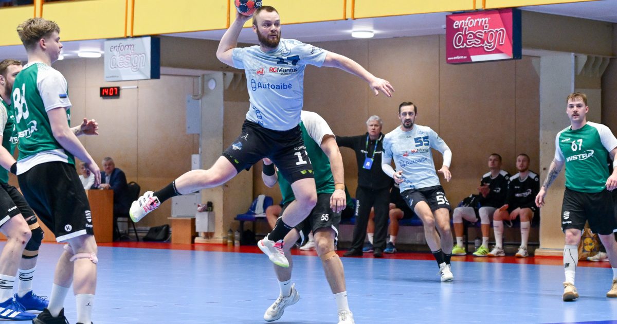 HC Dragūnas Klaipėda power past Mistra with convincing 34–26 home win