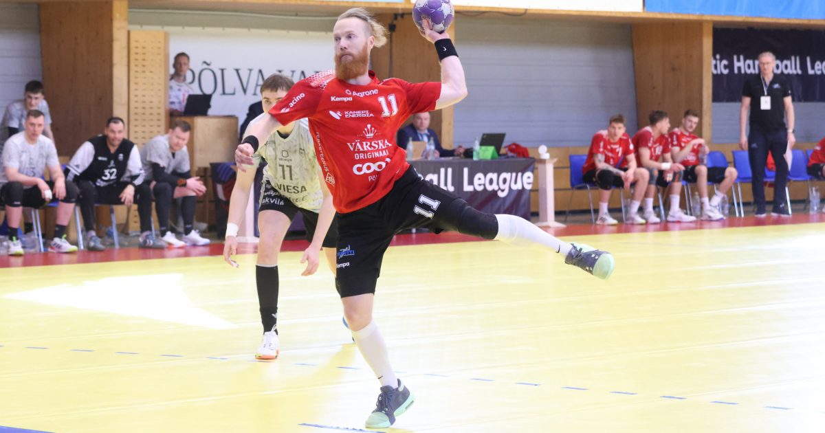 Põlva Serviti edge VHC Šviesa in semi-final thriller to book place in Baltic Handball League Final